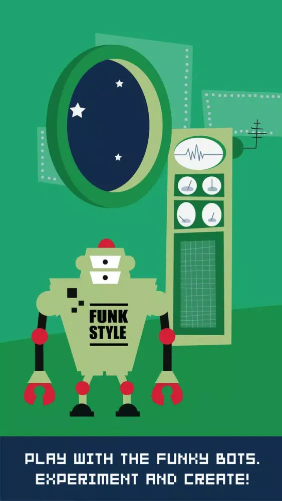 Captures d'écran de Funky Bots - Create Your Own Robot Dances