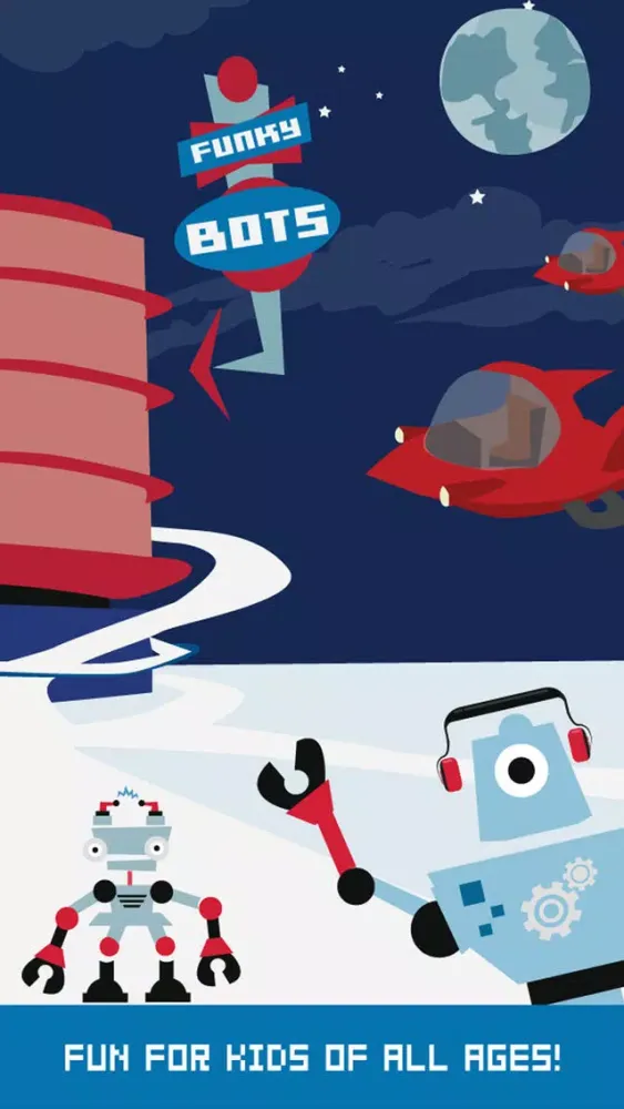 Captures d'écran de Funky Bots - Create Your Own Robot Dances