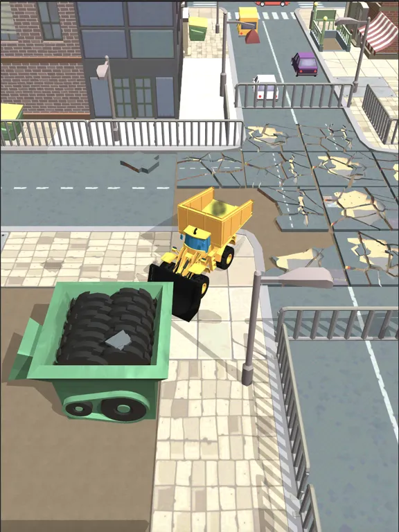 Captures d'écran de Road Construction 3D iPad 