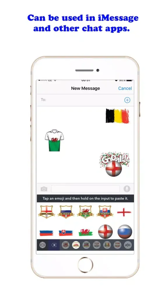 صور EuroMoji - Euro 2016 Emoji Sticker Keyboard