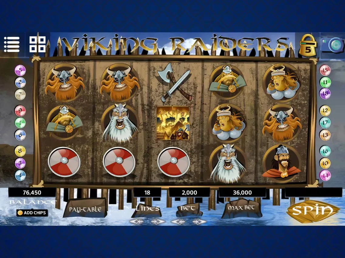 ภาพหน้าจอของ Funky Slots iPad 