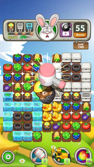 Capturas de pantalla de Farm Raid : Cartoon Match 3