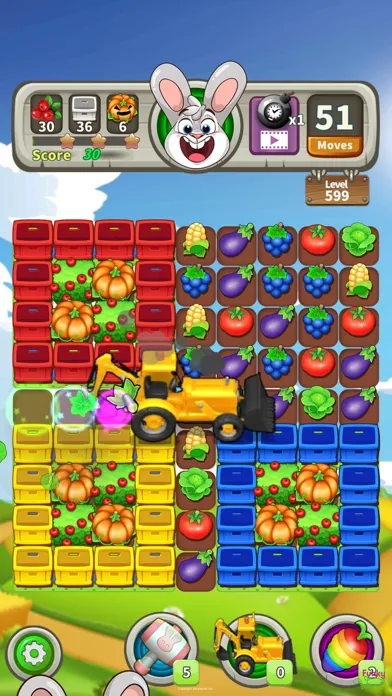 Capturas de pantalla de Farm Raid : Cartoon Match 3