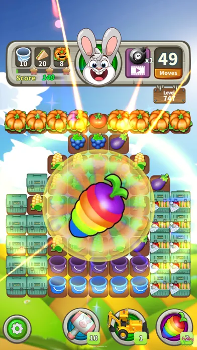 Capturas de pantalla de Farm Raid : Cartoon Match 3