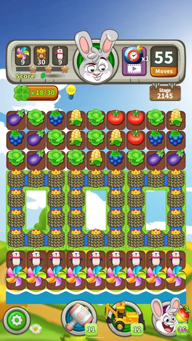 Capturas de pantalla de Farm Raid : Cartoon Match 3