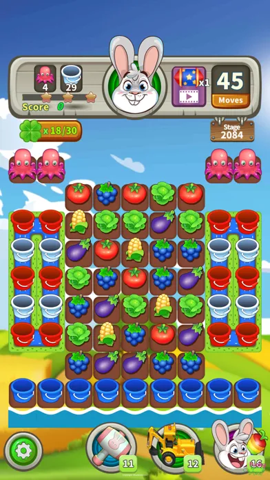 Capturas de pantalla de Farm Raid : Cartoon Match 3