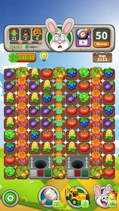 Capturas de pantalla de Farm Raid : Cartoon Match 3