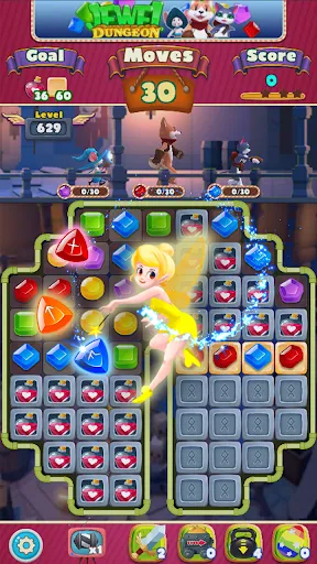 Jewel Dungeon - Match 3 Puzzle Screenshots