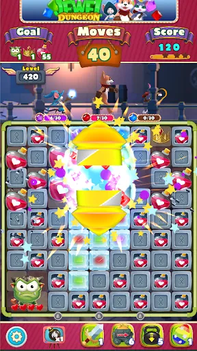 Jewel Dungeon - Match 3 Puzzle Screenshots