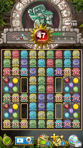 Glyph of Maya - Match 3 Puzzle Ekran Görüntüleri