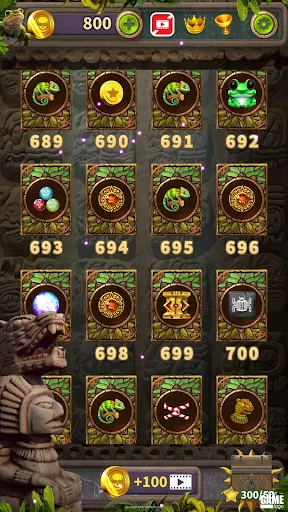 Glyph of Maya - Match 3 Puzzle Ekran Görüntüleri