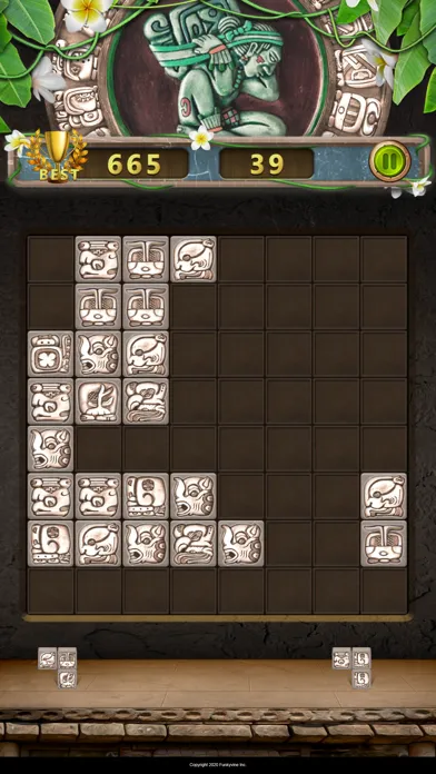 Glyph of Maya : Block Puzzle スクリーンショット