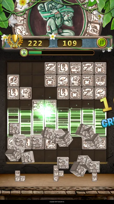 Glyph of Maya : Block Puzzle スクリーンショット