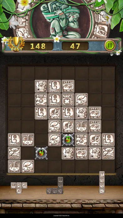 Glyph of Maya : Block Puzzle スクリーンショット