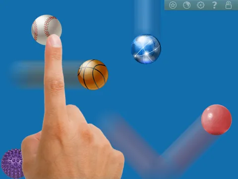 Tangkapan layar Jiggle Balls Studio iPad 