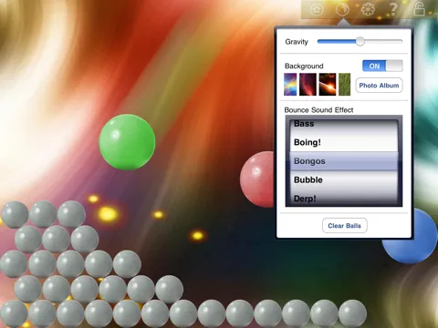 Tangkapan layar Jiggle Balls Studio iPad 