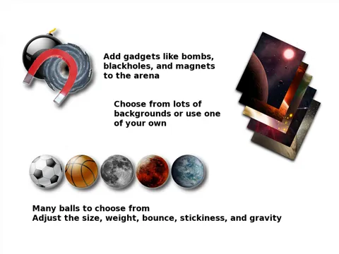 Tangkapan layar Jiggle Balls Studio iPad 