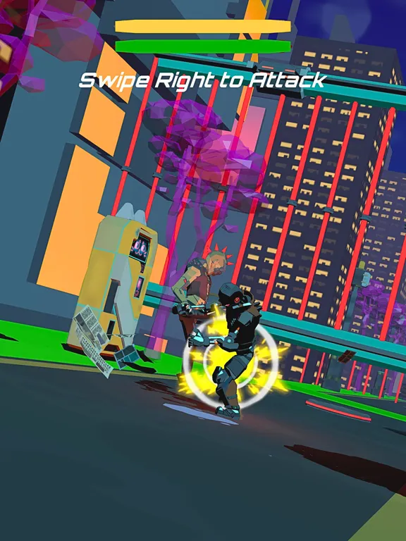 Zrzuty ekranu Cyber Claw Revenge Hero Game iPad 