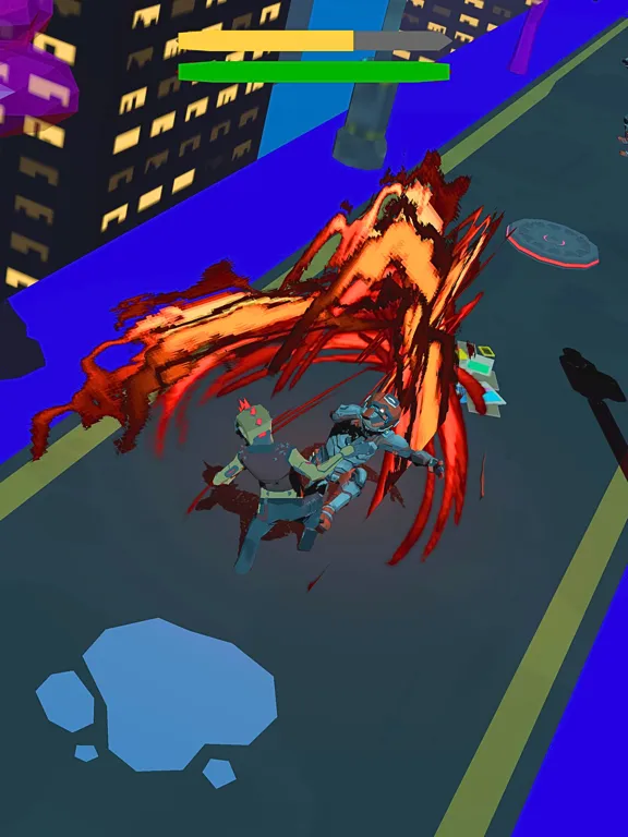 Zrzuty ekranu Cyber Claw Revenge Hero Game iPad 