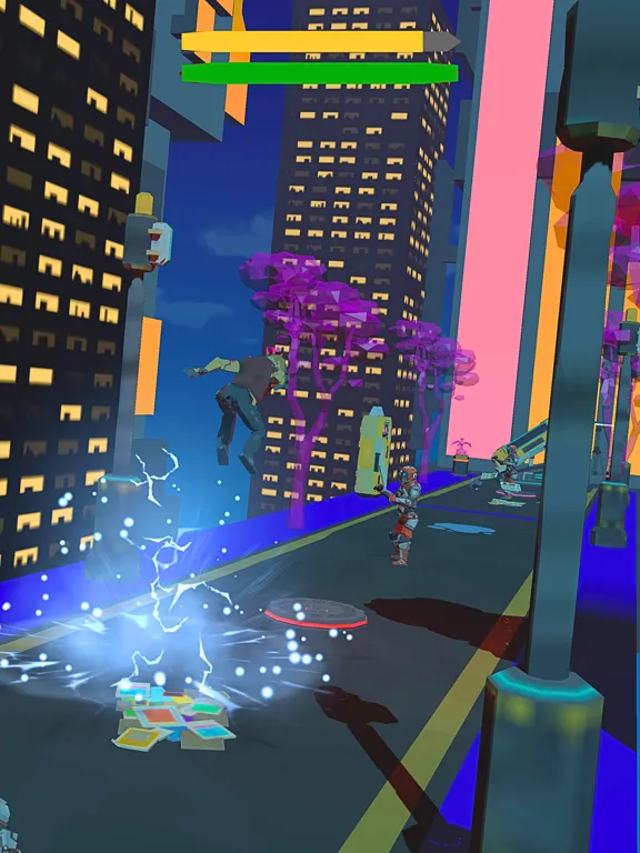 Zrzuty ekranu Cyber Claw Revenge Hero Game iPad 