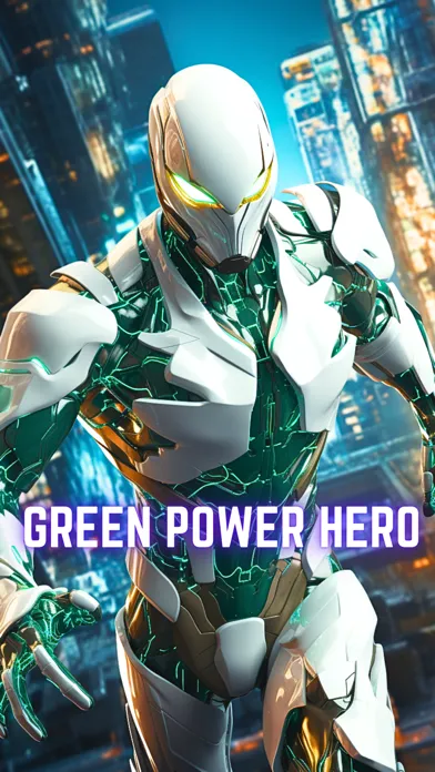 Capturas de tela do Green Power Hero Iron Games