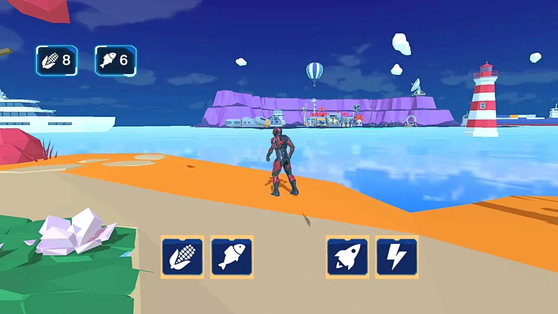 Capturas de tela do Superhero Iron Farming Man