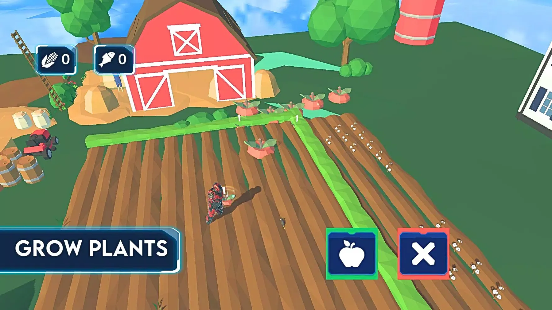 Capturas de tela do Superhero Iron Farming Man