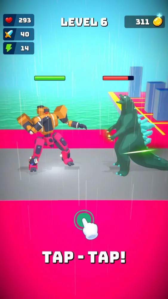 Captures d'écran de Robot armoured biped fighting