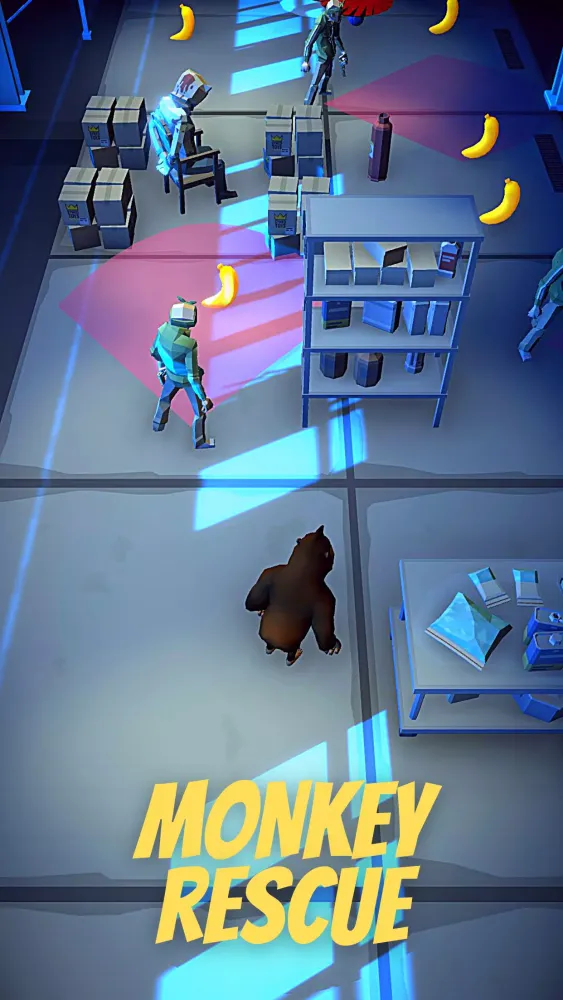 Captures d'écran de Monkey Rescue Mafia kong run