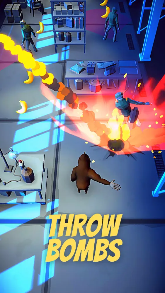 Captures d'écran de Monkey Rescue Mafia kong run