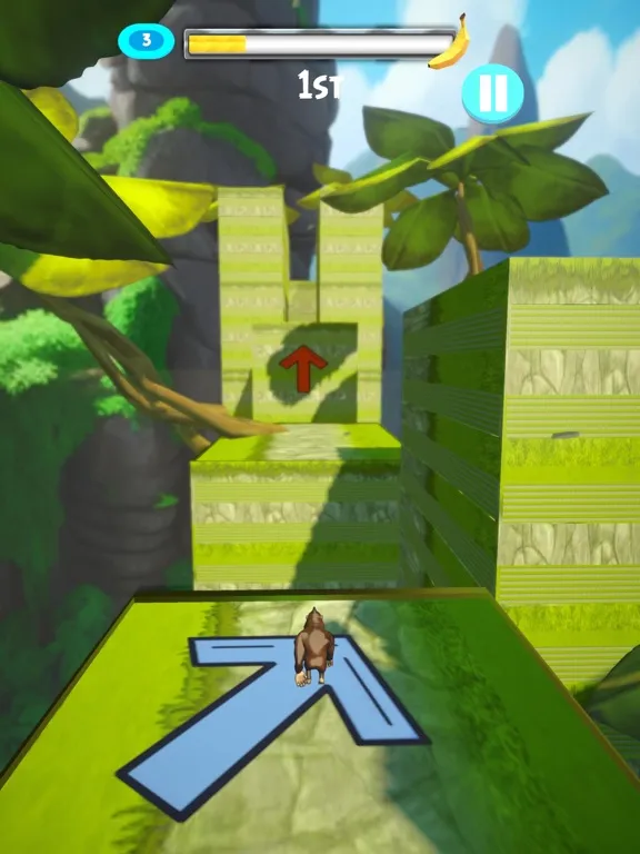Monkey Parkour Climb Run iPad  स्क्रीनशॉट