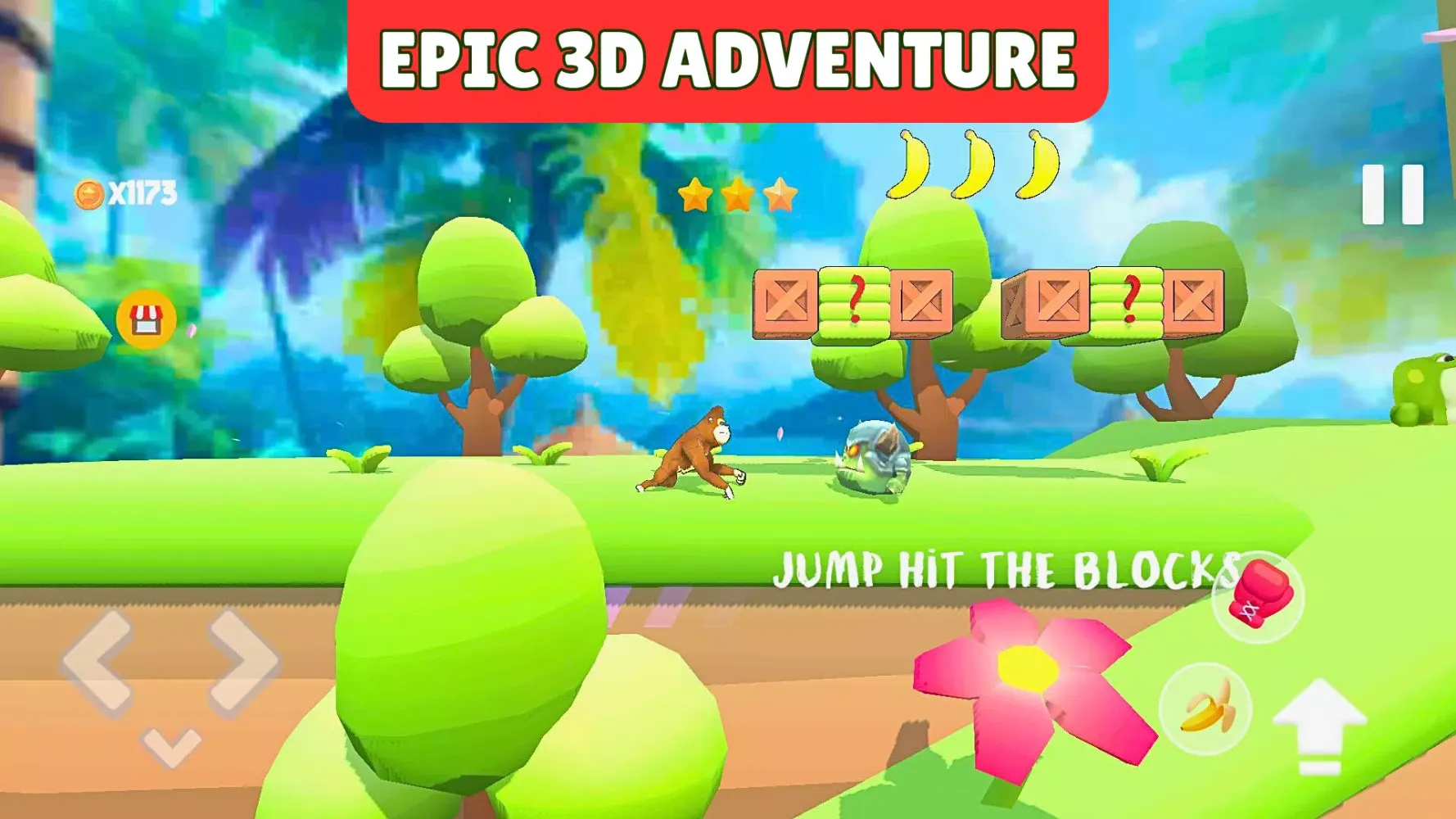 Banana Fun kong gorilla donkey Screenshots