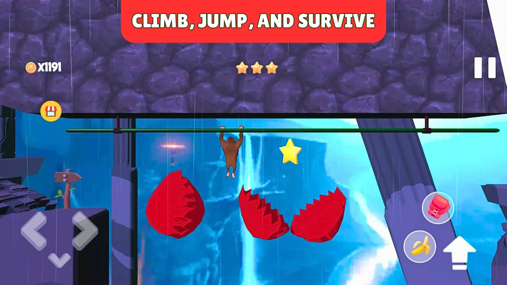 Banana Fun kong gorilla donkey Screenshots