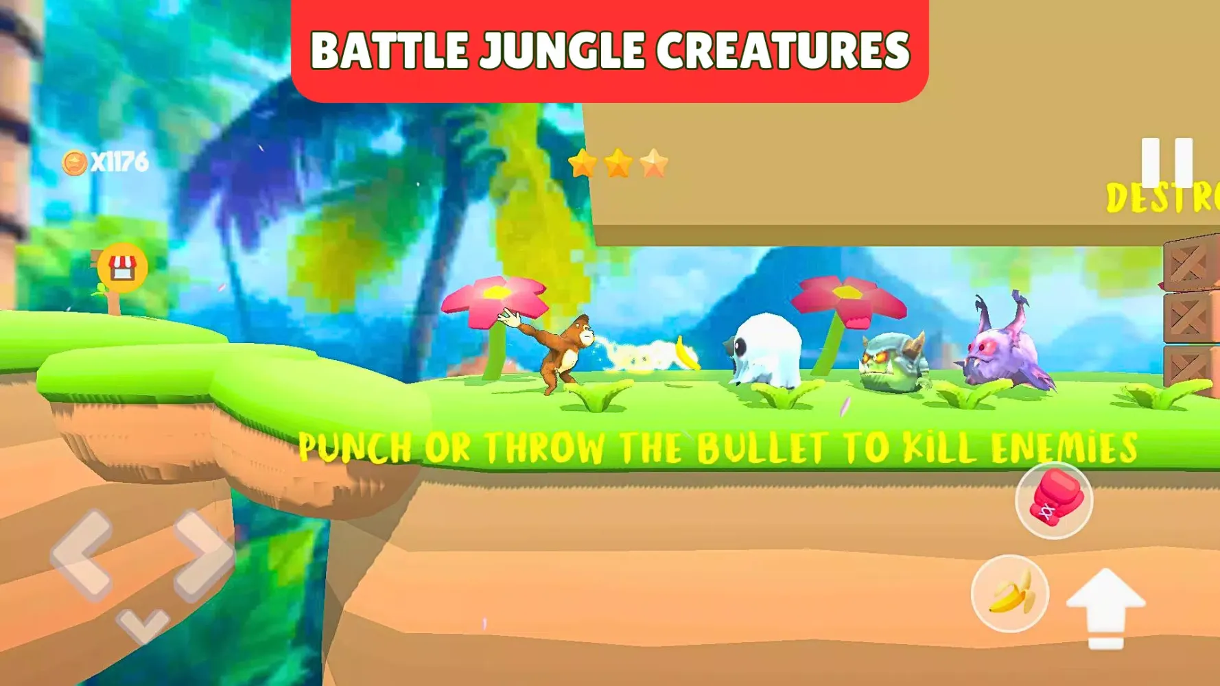 Banana Fun kong gorilla donkey Screenshots