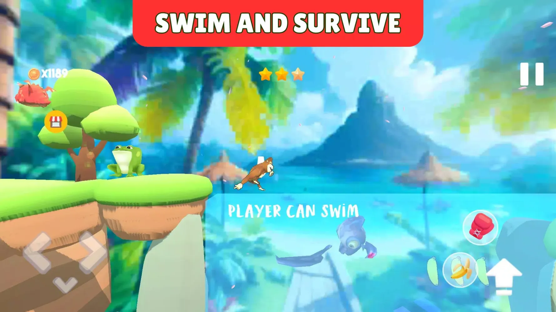 Banana Fun kong gorilla donkey Screenshots