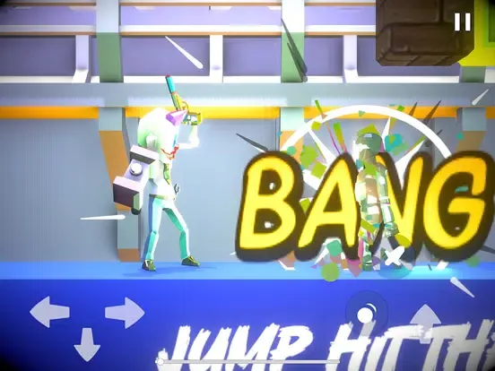 Ảnh chụp màn hình của Clown Hero Jet escape cop run iPad 