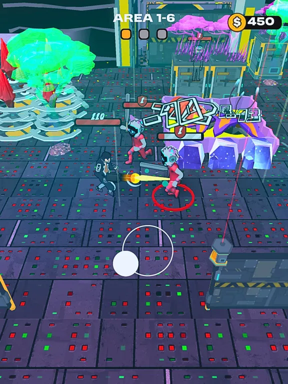 Capturas de tela do Cyber Havoc gun shooting games iPad 