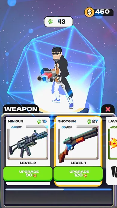 Capturas de tela do Cyber Havoc gun shooting games