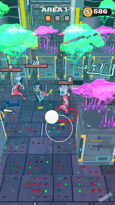 Capturas de tela do Cyber Havoc gun shooting games