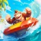 Monkey River Kart Jungle Game