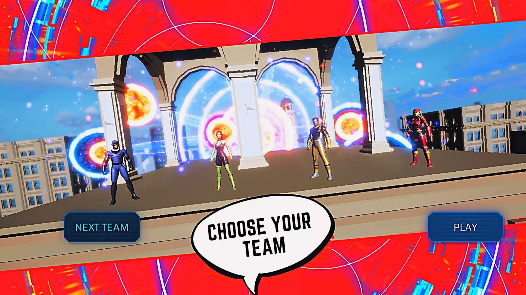 superhero team fight games Screenshots