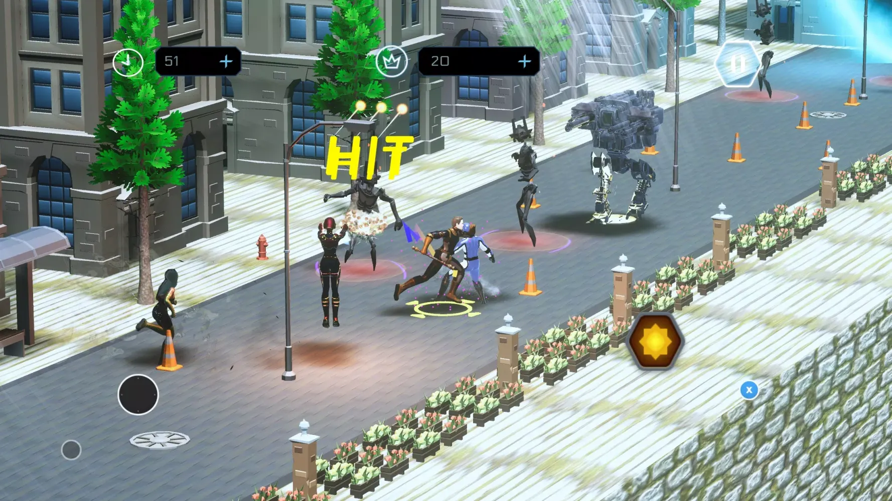 superhero team fight games Screenshots