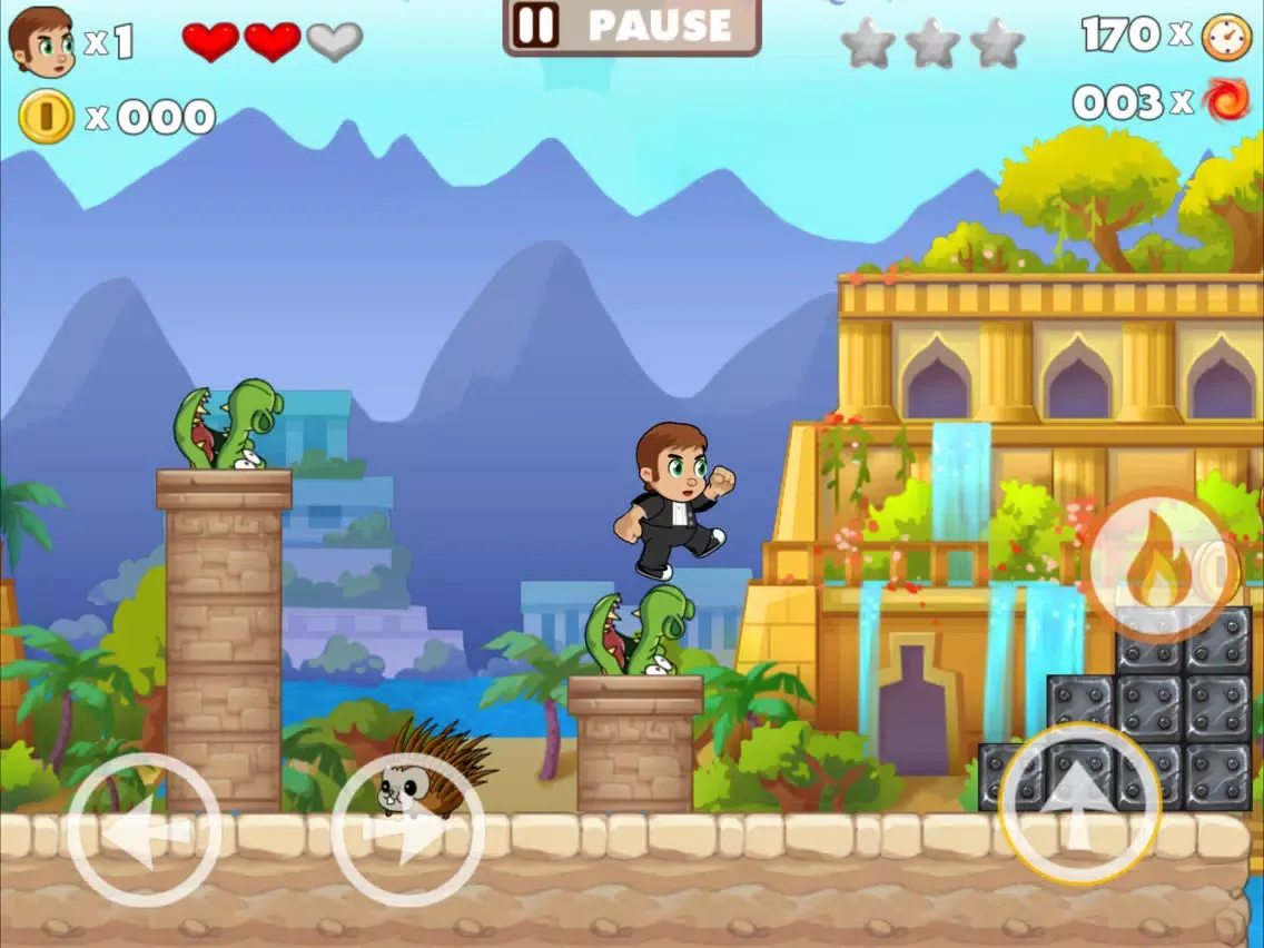 Скриншоты Tim's Trip For Free - Classic Jump & Run Games iPad 