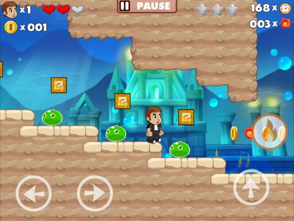 Скриншоты Tim's Trip For Free - Classic Jump & Run Games iPad 