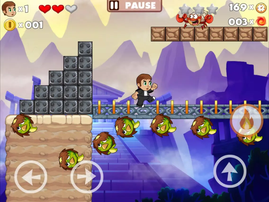 Скриншоты Tim's Trip For Free - Classic Jump & Run Games iPad 