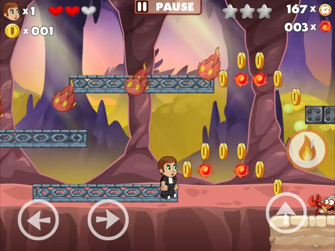 Скриншоты Tim's Trip For Free - Classic Jump & Run Games iPad 