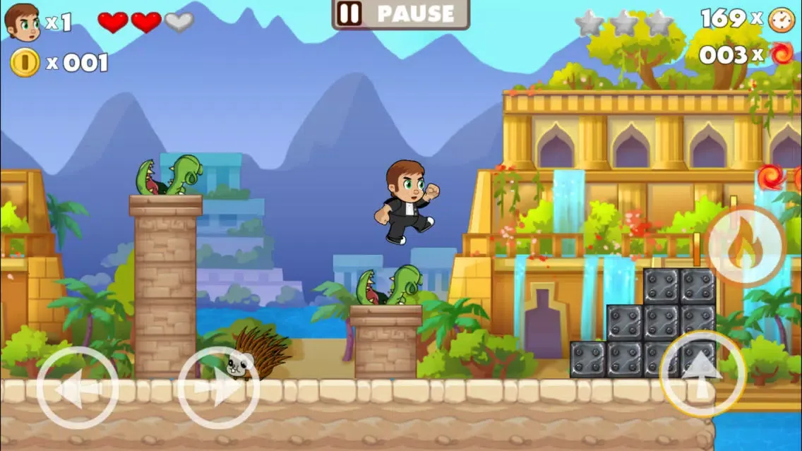 Скриншоты Tim's Trip For Free - Classic Jump & Run Games