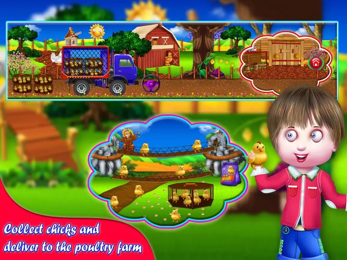 Скриншоты Chicken breeding farm iPad 