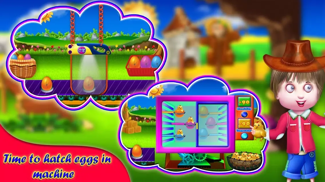 Скриншоты Chicken breeding farm