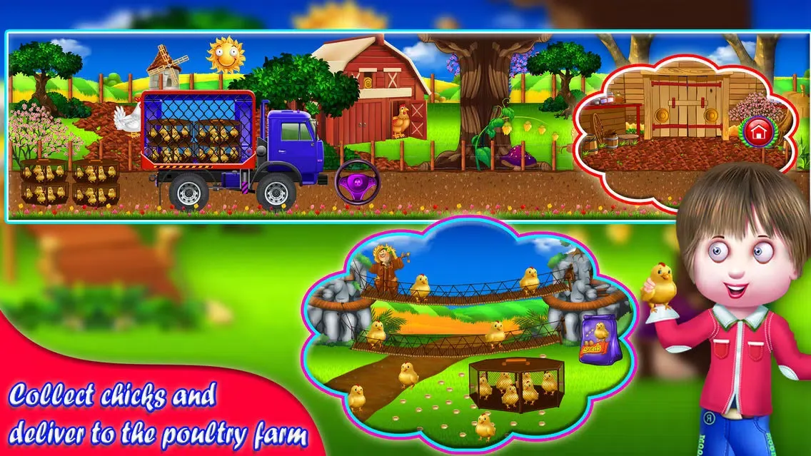 Скриншоты Chicken breeding farm